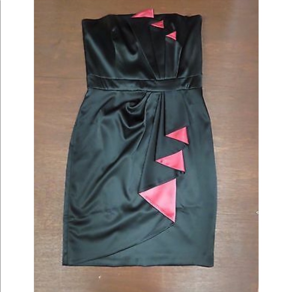 Beautiful silk and pink cocktail dress